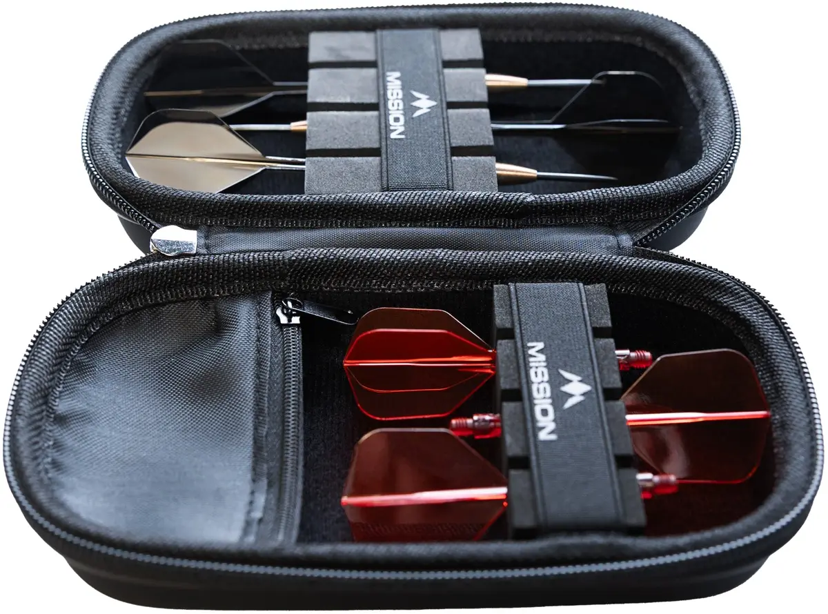 Mission Force 90 EVA Flight und Dartcase - Darttasche S - Black