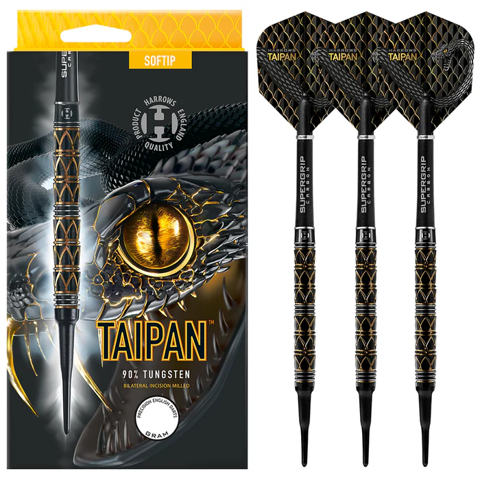 Harrows Taipan 90% Soft Tip Darts - Softdart