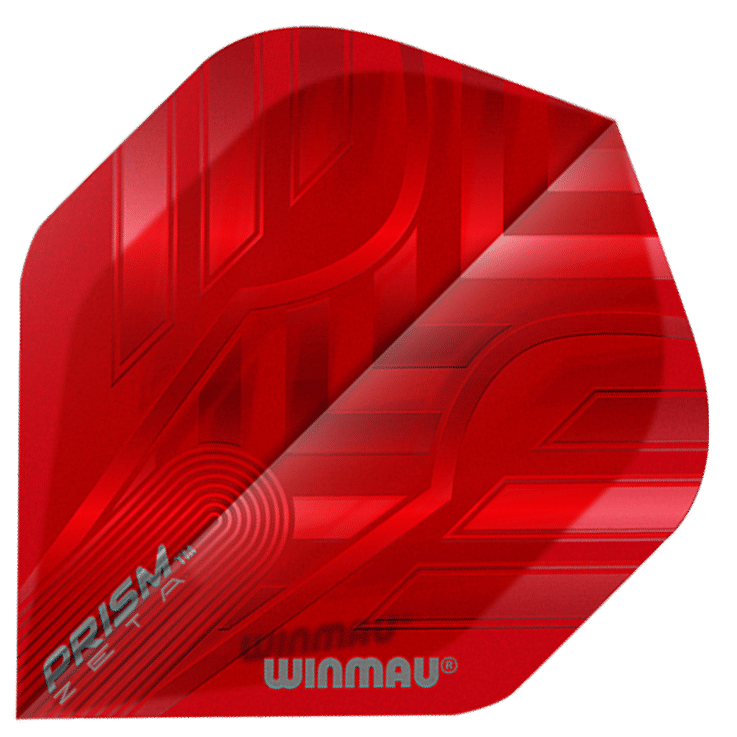 Prism Zeta Standard Winmau Dart Flights - rot