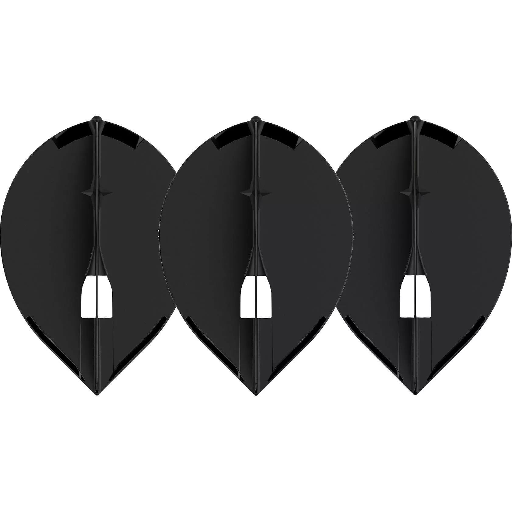 L-Style L2 Pro Champagne Flights - Teardrop Solid Black