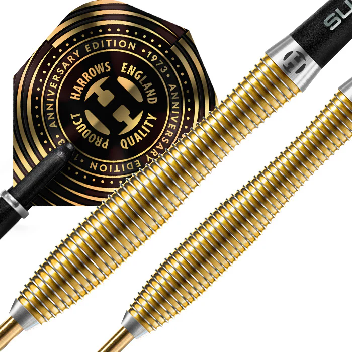 Harrows V-Wing 90% Tungsten Steel Tip Darts - Steeldart