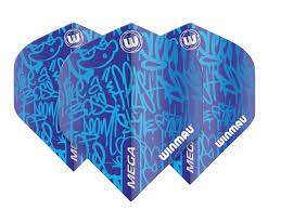 Mega Standard Winmau Flight - Blue