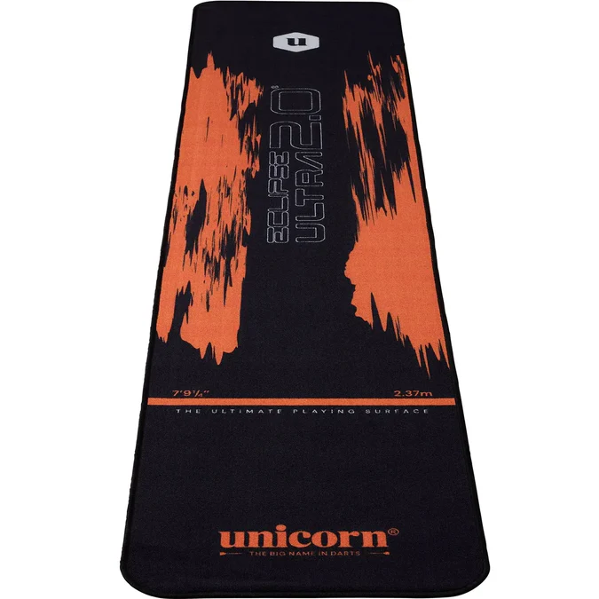 Unicorn Eclipse Ultra 2.0 Dart-Teppich - Schwarz/Orange