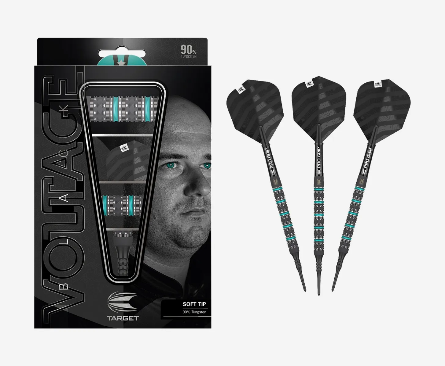 Rob Cross Black Edition - Softdart