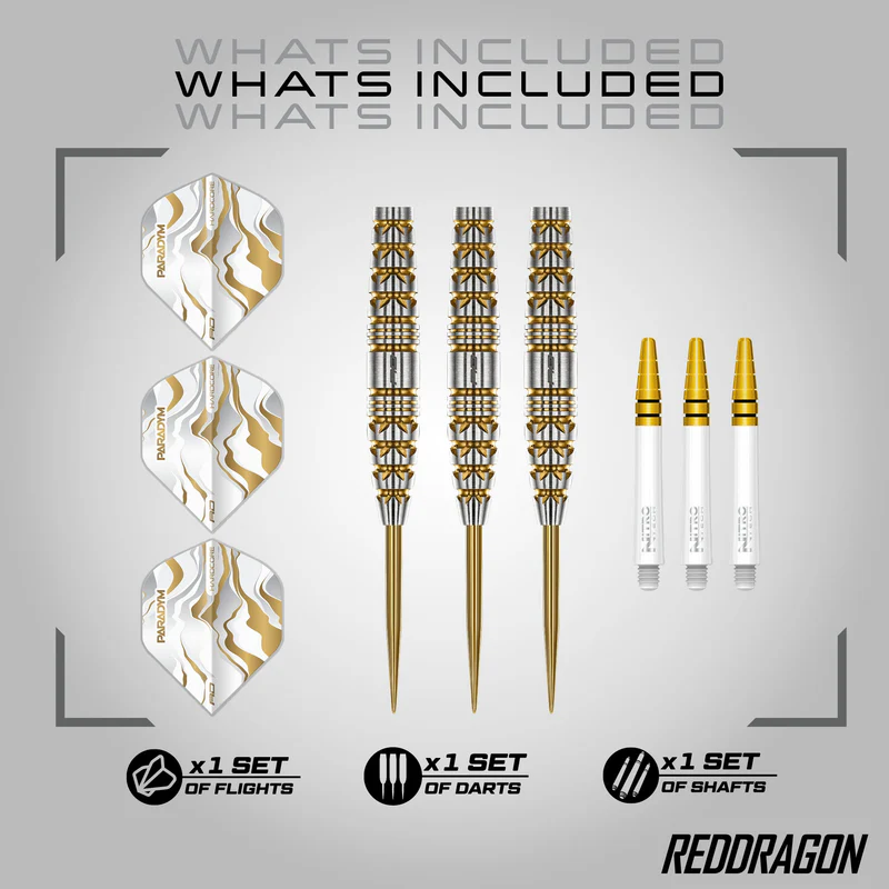 RedDragon - Paradym Gold Torpedo - Steeldart