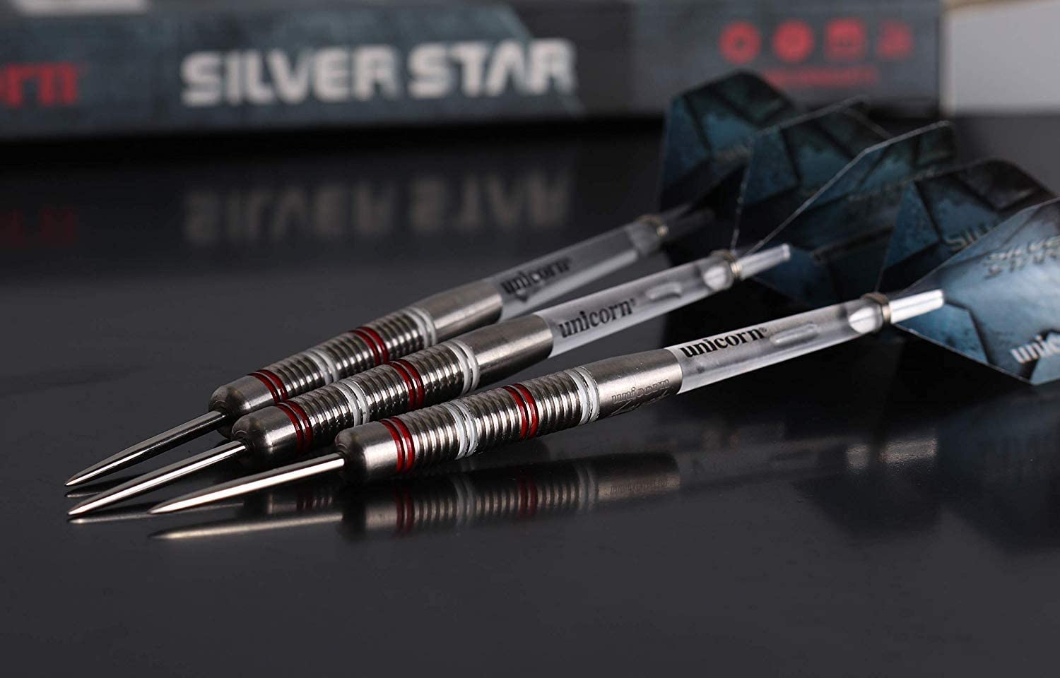 James Wade Silver Star Unicorn - Steeldart