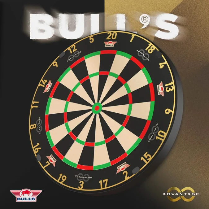 Bull's NL Advantage 8 Steeldartscheibe - Dartboard