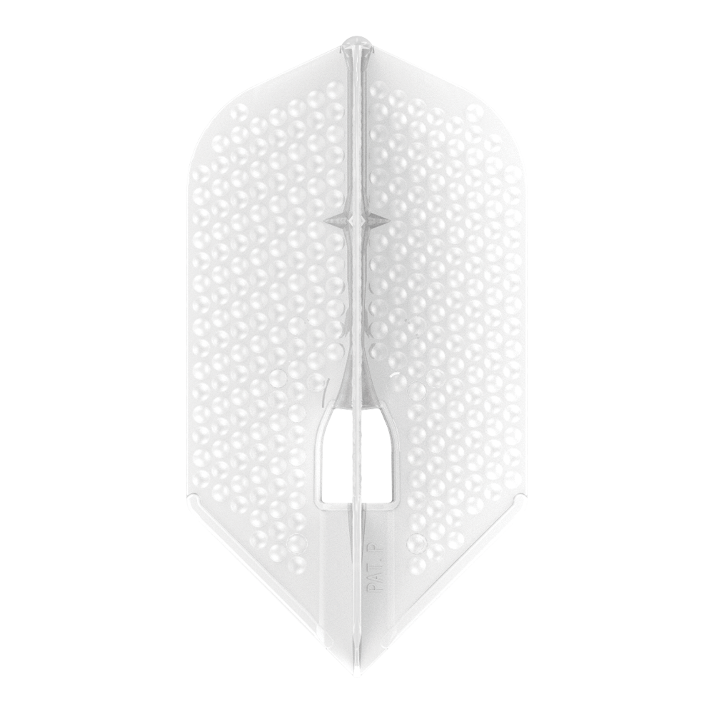 L-Style L6 Pro Champagne Dimple Slim Flights - Pearl White