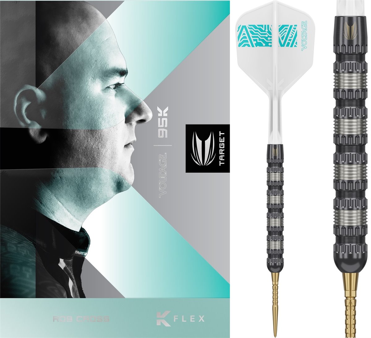 Rob Cross 95K Edition Target - Steeldart