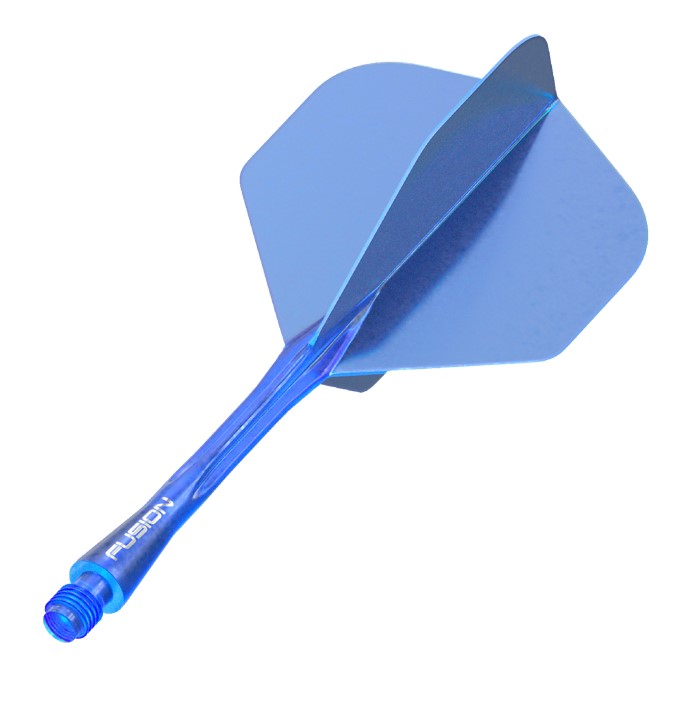 Winmau Fusion No2 Integrated Flight & Shaft - Blue