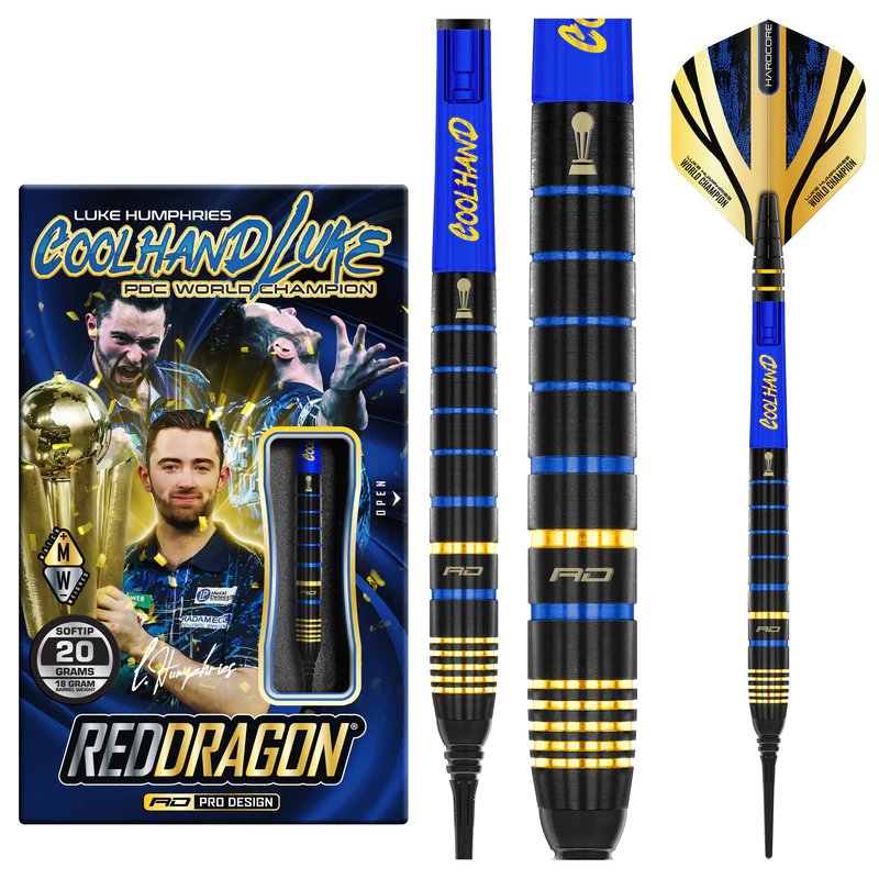 Luke Humphries TX4 Avenger Red Dragon 90% - Softdart