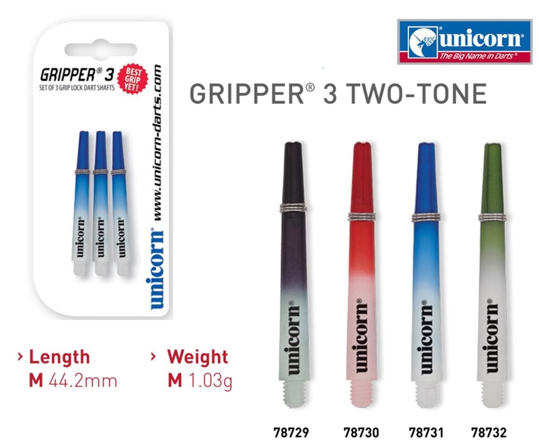 Unicorn Gripper 3 Two-Tone Shaft - Short