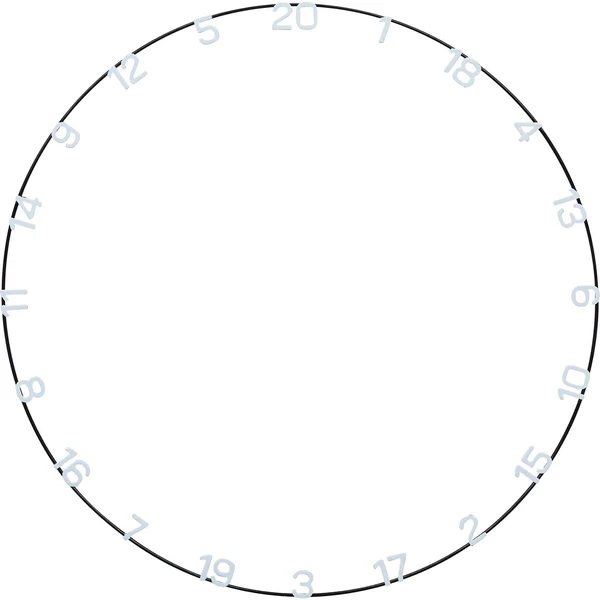 Number Ring für Eclipse Ultra Dartboard - Unicorn