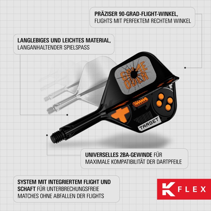 Target K-Flex No2 Flight System - Game over