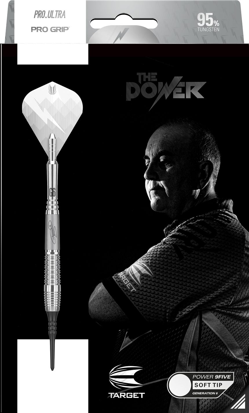 Phil Taylor Power 9Five Gen 6 - Steeldart