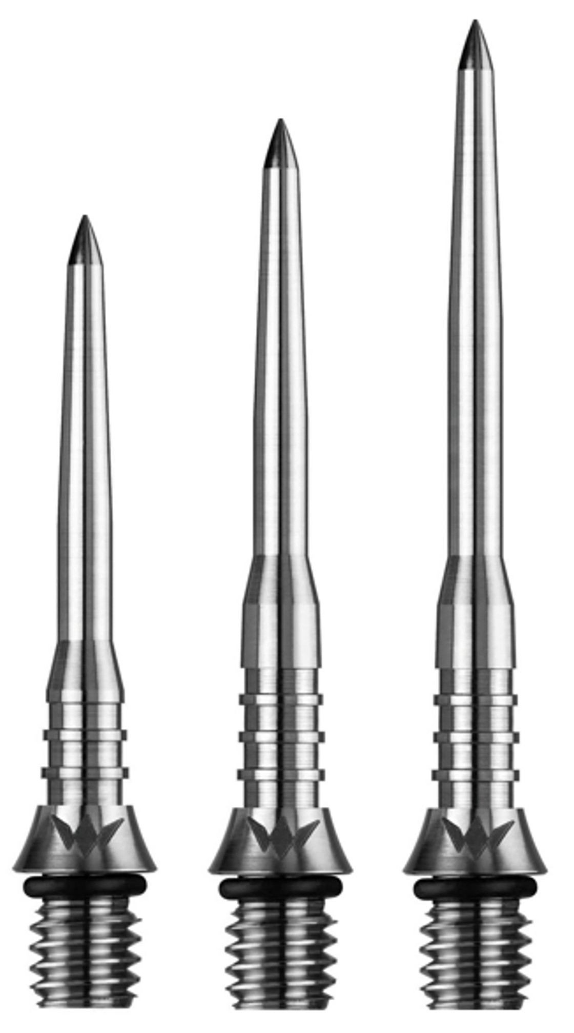 Mission Titan Pro Ti Conversion Points - Grooved - Silver