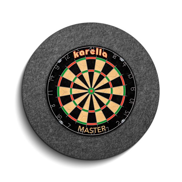 Karella Schallschutz für Steeldartboards mit integriertem Surround