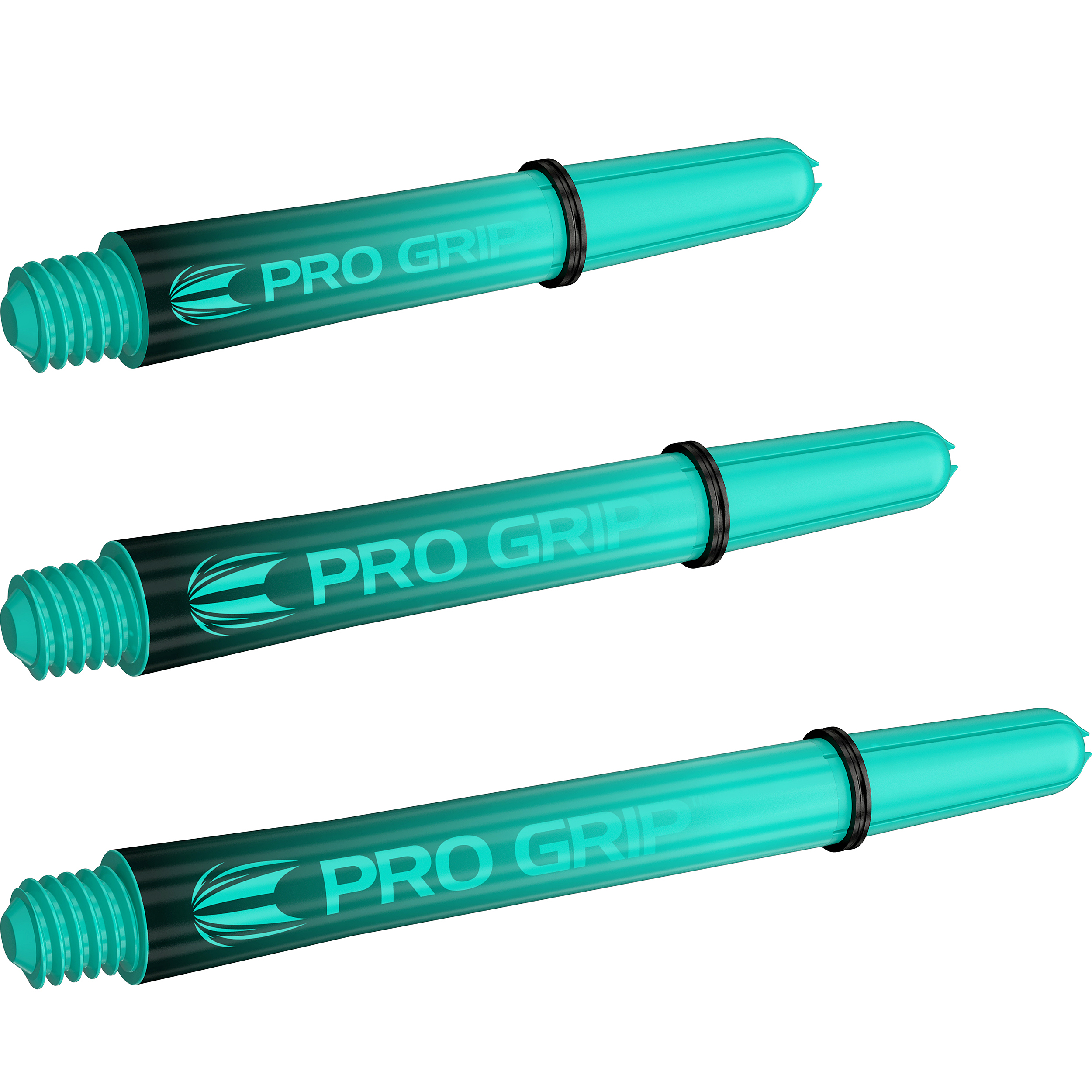 Target Pro Grip Sera Shafts - Black & Aqua