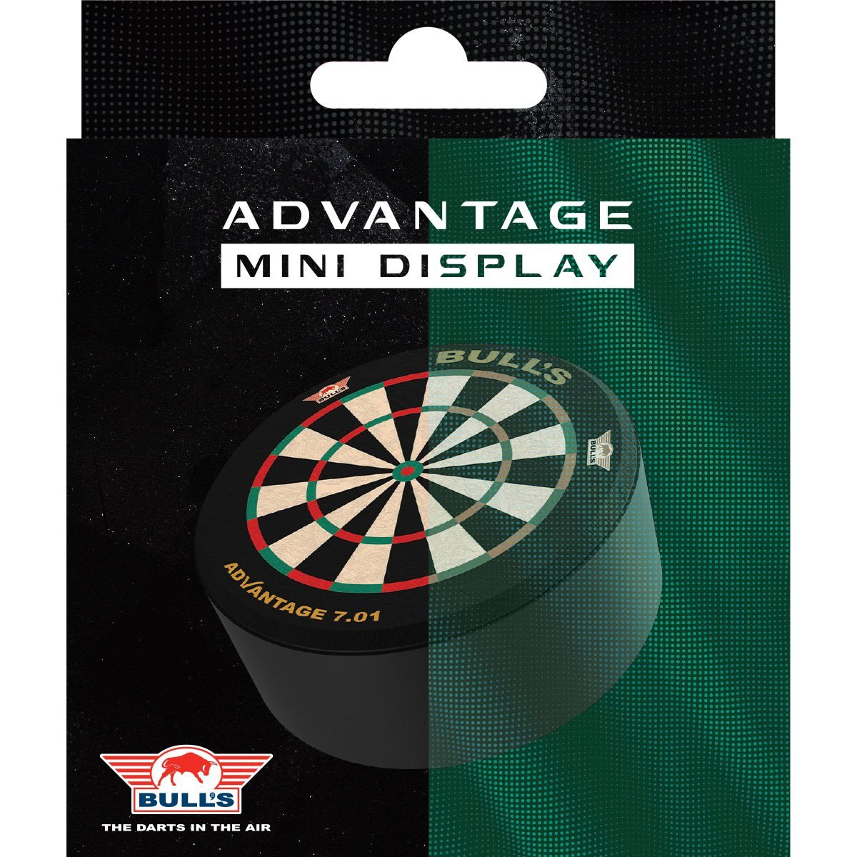 Bull's NL Advantage Mini Dartboard Display - Dart Dock