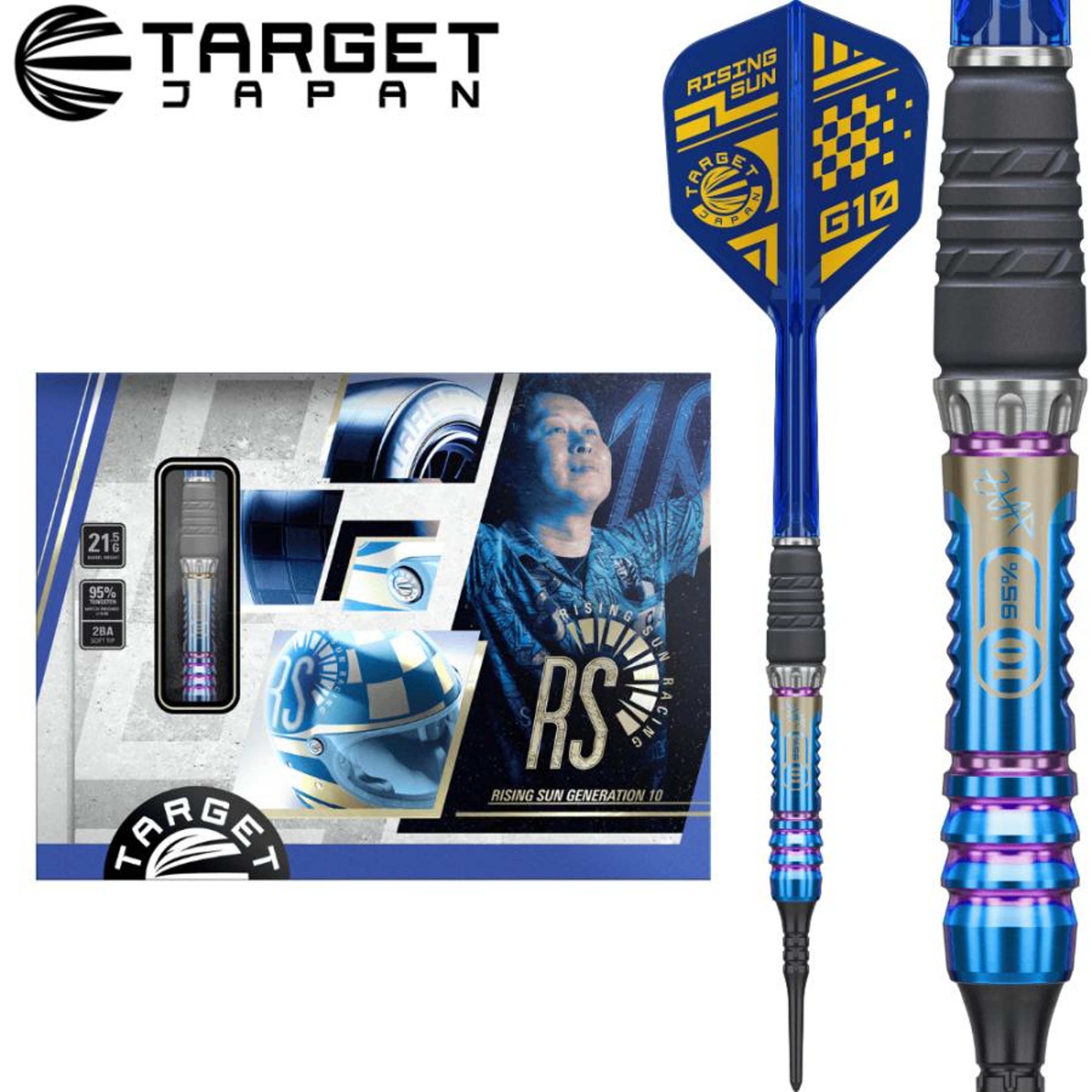 Haruki Muramatsu The Rising Sun Gen10 Target Japan 95% - Softdart
