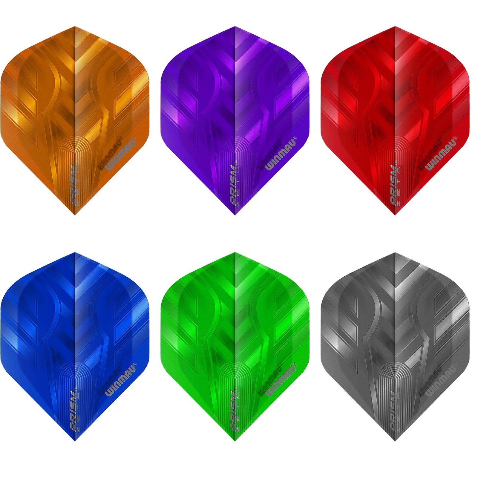 Prism Zeta Standard Winmau Dart Flights - violet