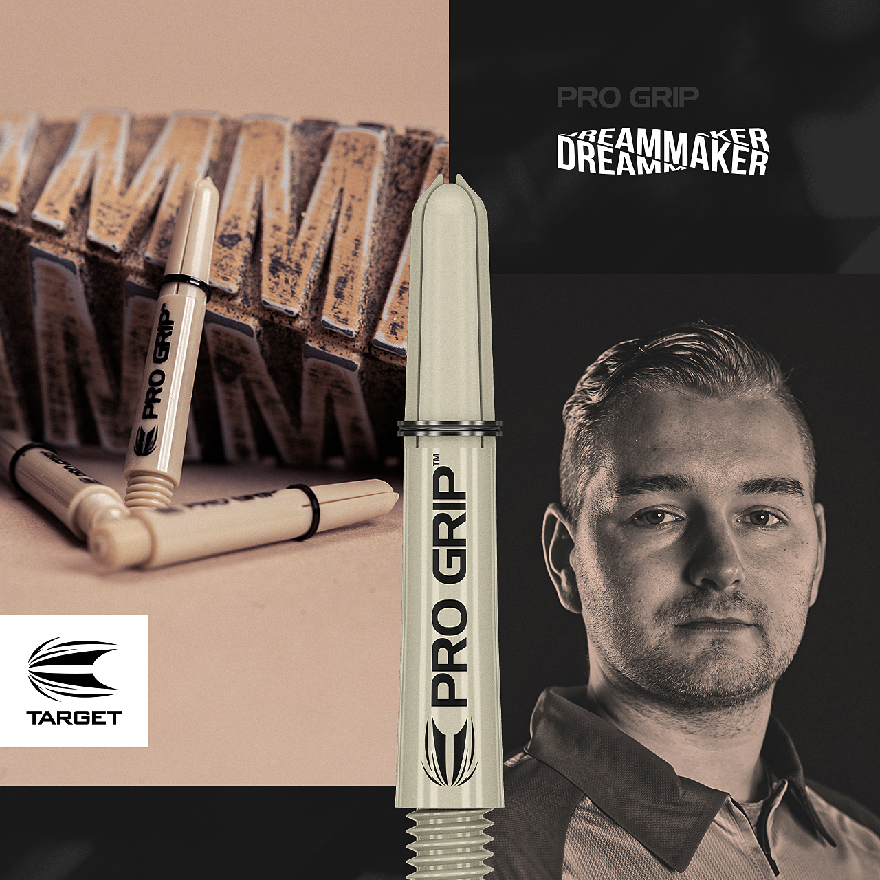 Target Pro Grip Shaft - Sand