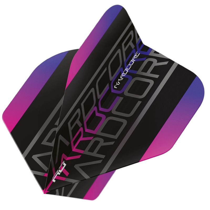 Hardcore XT Triple Flights RedDragon - Purple