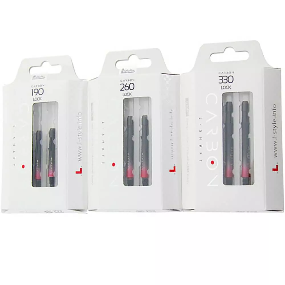 L-Style Two Tone Carbon L-Shaft - Red