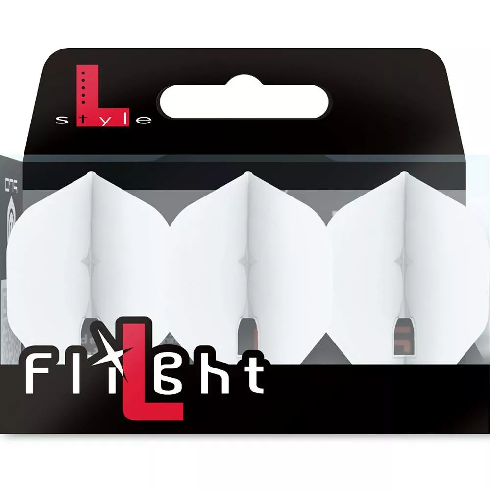 L-Style L1 Pro Champagne Standard Flight - White