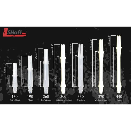 L-Style Locked L-Shaft Straight - Milky White