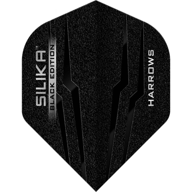 Harrows Silika Black Edition - Tough Crystalline Coated Flights - No2