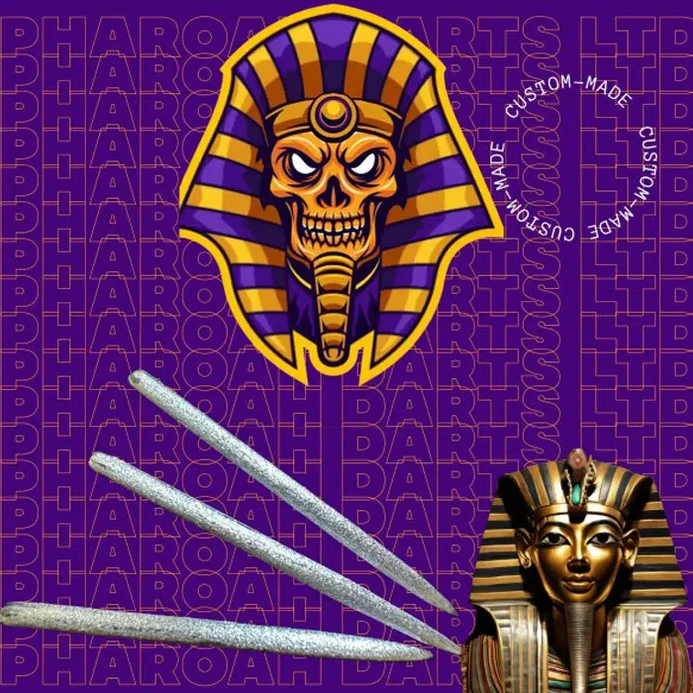 Pharaoh Points - Tutankhamun - Dartspitzen - Silver