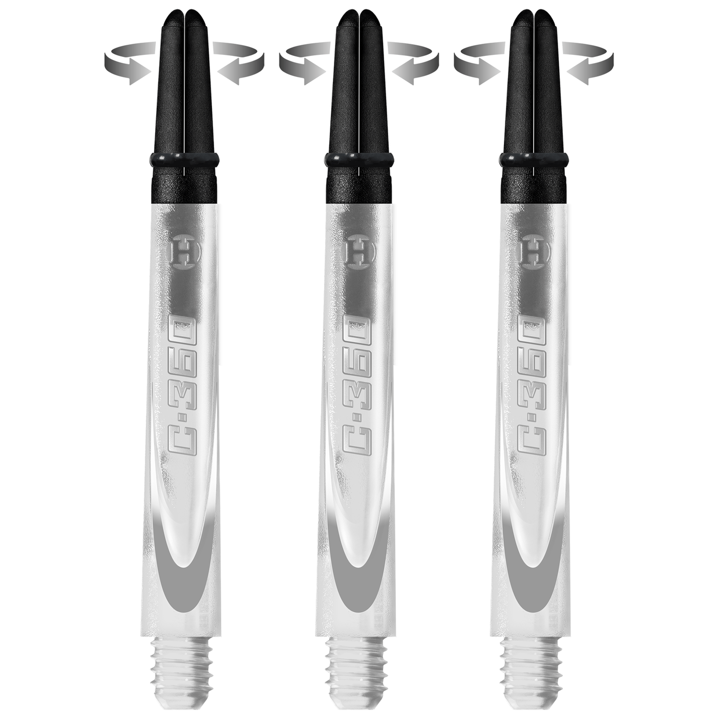 Harrows Carbon 360 Spin-Shaft - Clear