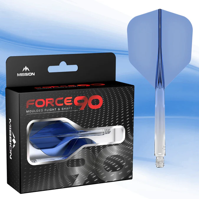 Mission Force 90 - Flight & Shaft System - Clear blue - Small No.6