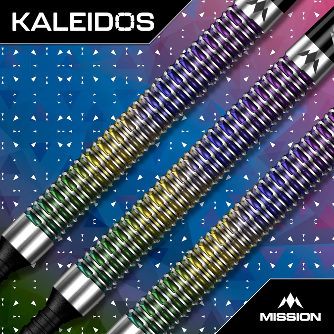 Mission Kaleidos Darts - 95% Tungsten - Steeldart
