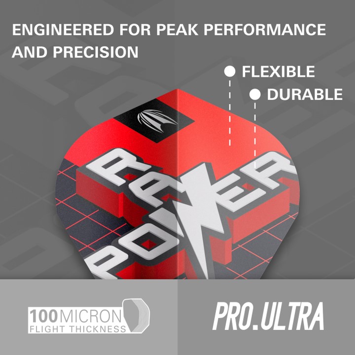 Phil Taylor Raw Power G11 - 9 Stück Pro Ultra Vapor S Bagged Flights 2024