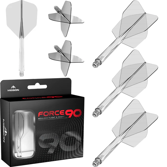 Mission Force 90 - Flight & Shaft System - Clear - Small No.6