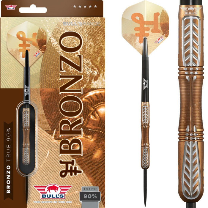 Bull's NL Bronzo True - 90% Tungsten - Steeldart