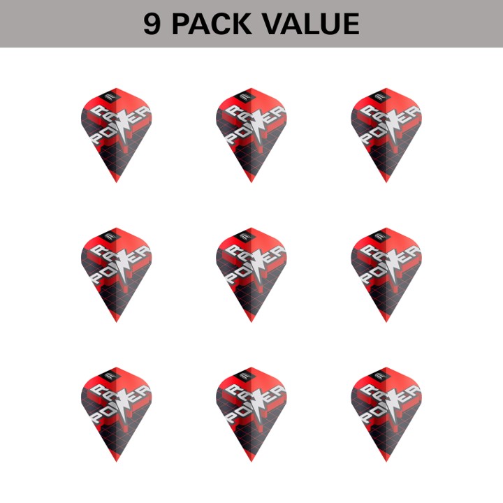 Phil Taylor Raw Power G11 - 9 Stück Pro Ultra Vapor S Bagged Flights 2024