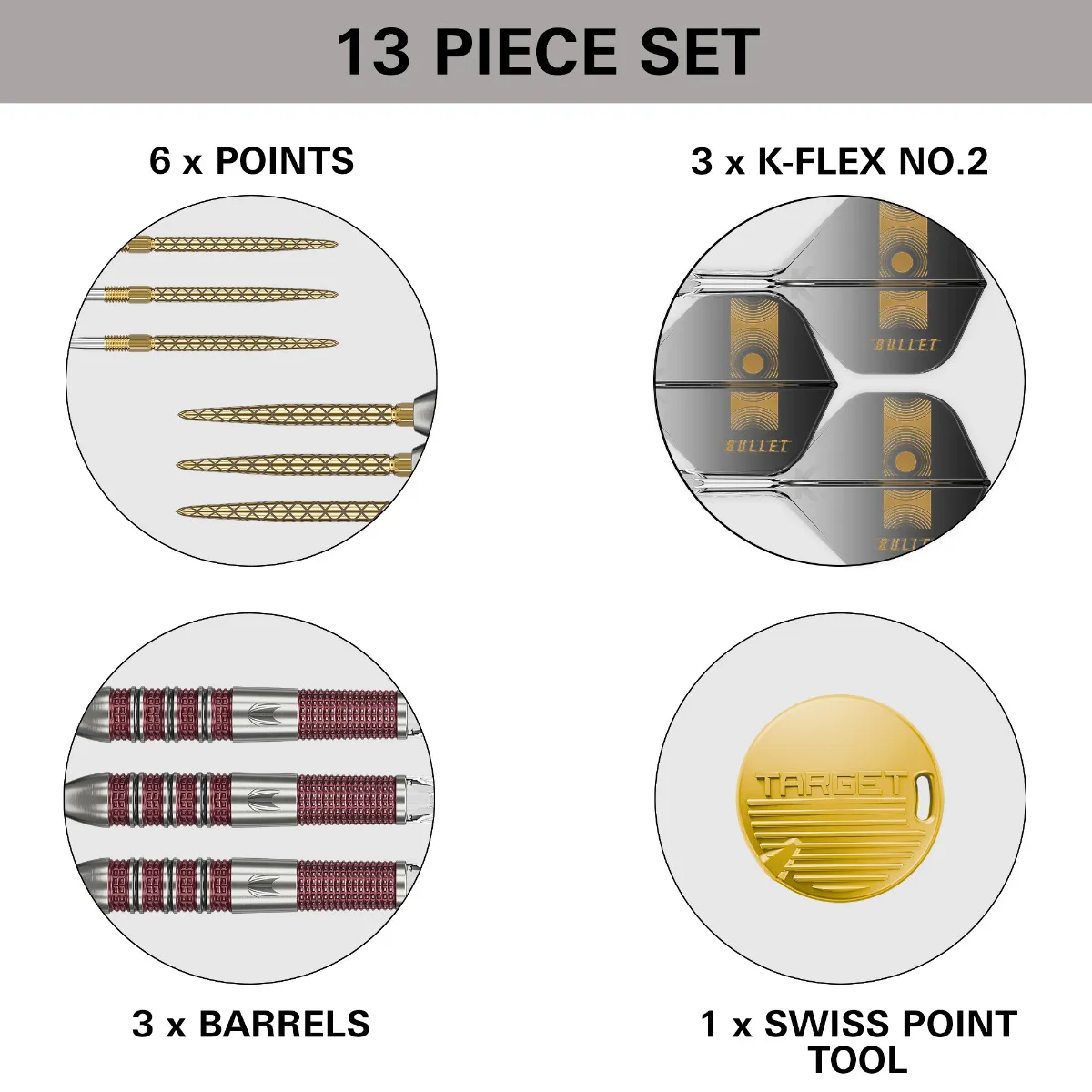 Stephen Bunting 95K Target Swiss-Point - Steeldart
