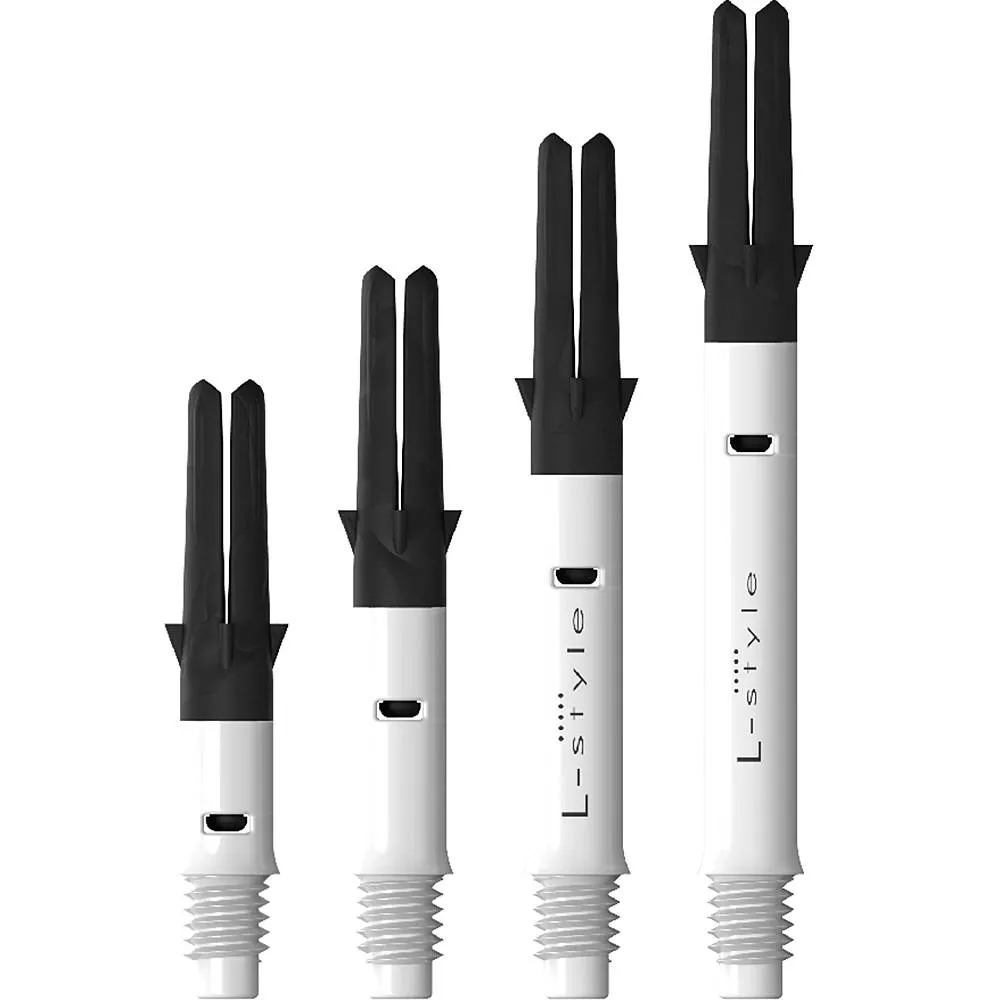 L-Style L-Shaft Silent Carbon - White