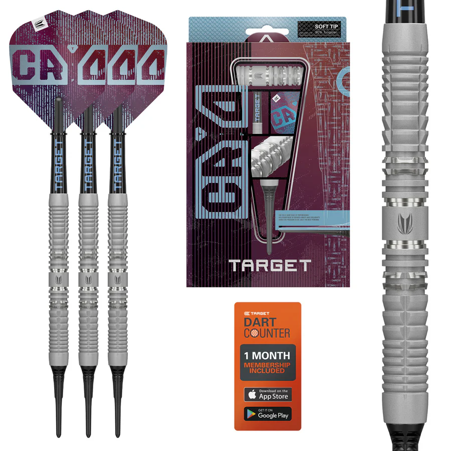 Target Cryo 12 Soft Tip Darts 90% Tungsten - Softdart