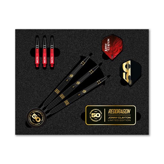 Jonny Clayton - 50 Years Red Dragon - Limited Edition - Steeldart