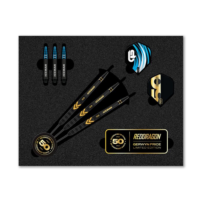 Gerwyn Price - 50 Years Red Dragon - Limited Edition Steeldart