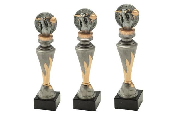 Dart Pokal - Moderne Pokalfigur