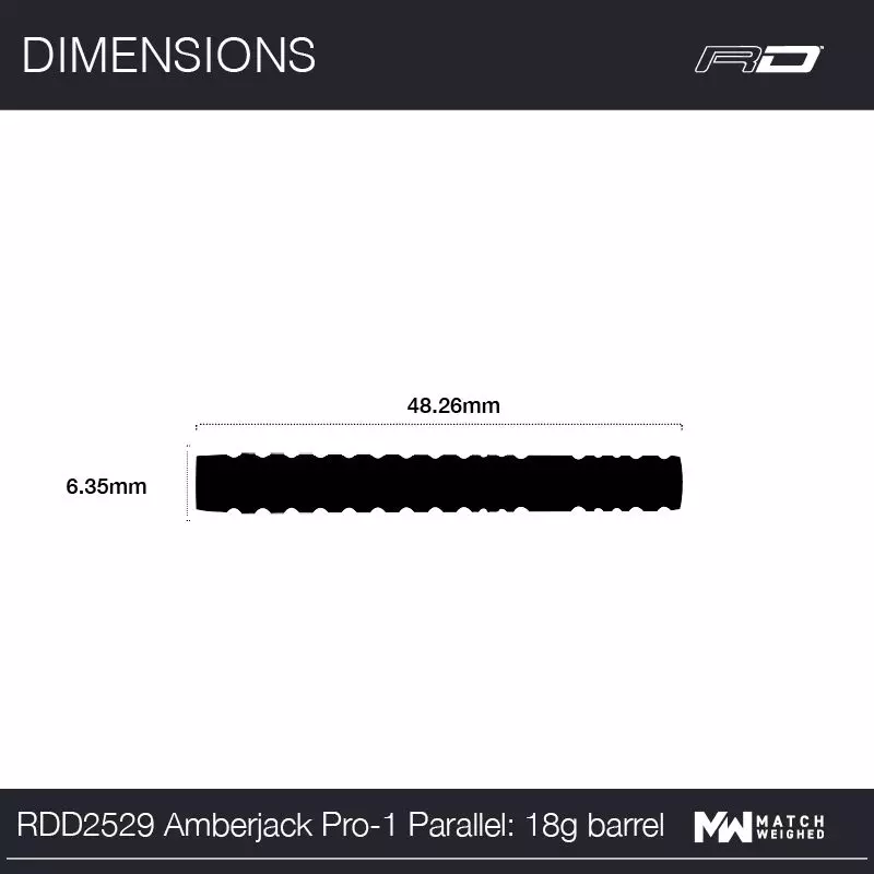 Amberjack Pro 1 RedDragon - Softdart