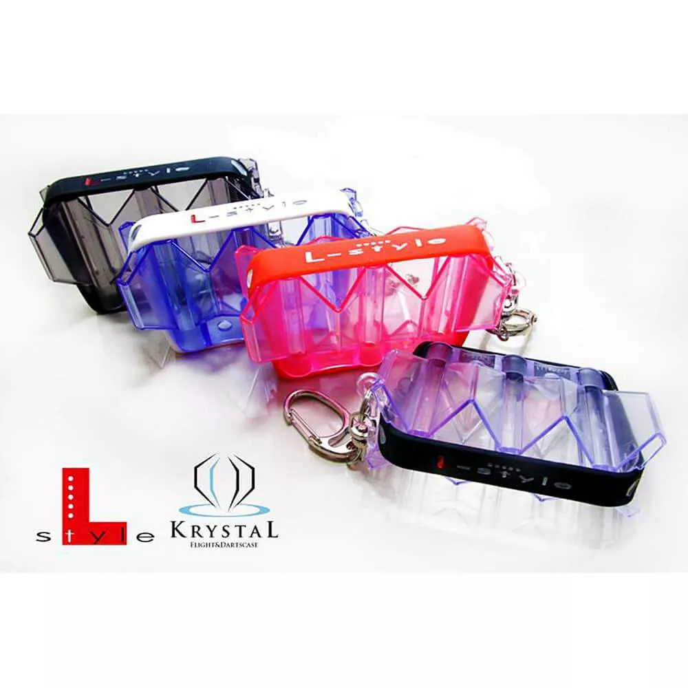 L-Style Krystal Flight Case - Clear Black