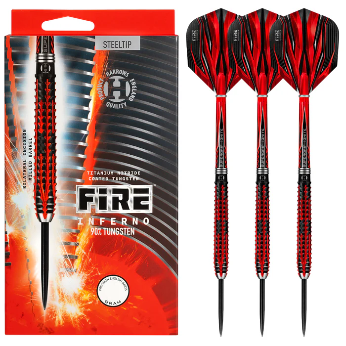 Harrows Fire Inferno 90% - Steeldart
