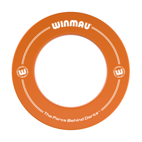 Winmau Dartboard Surround mit Aufdruck - Orange