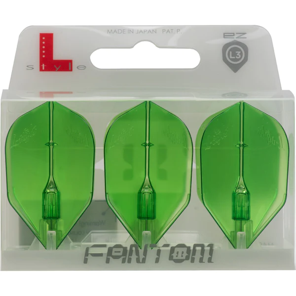 L-Style L3EZ Fantom Flights - Small Green